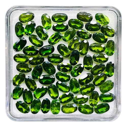 Natural chrome diopside pcs - diopside, 30